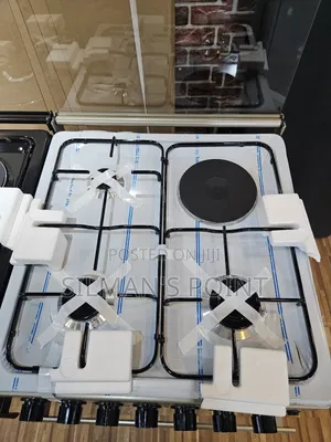 Pixel 50 by 50cm Gas Cooker One Electric Silver