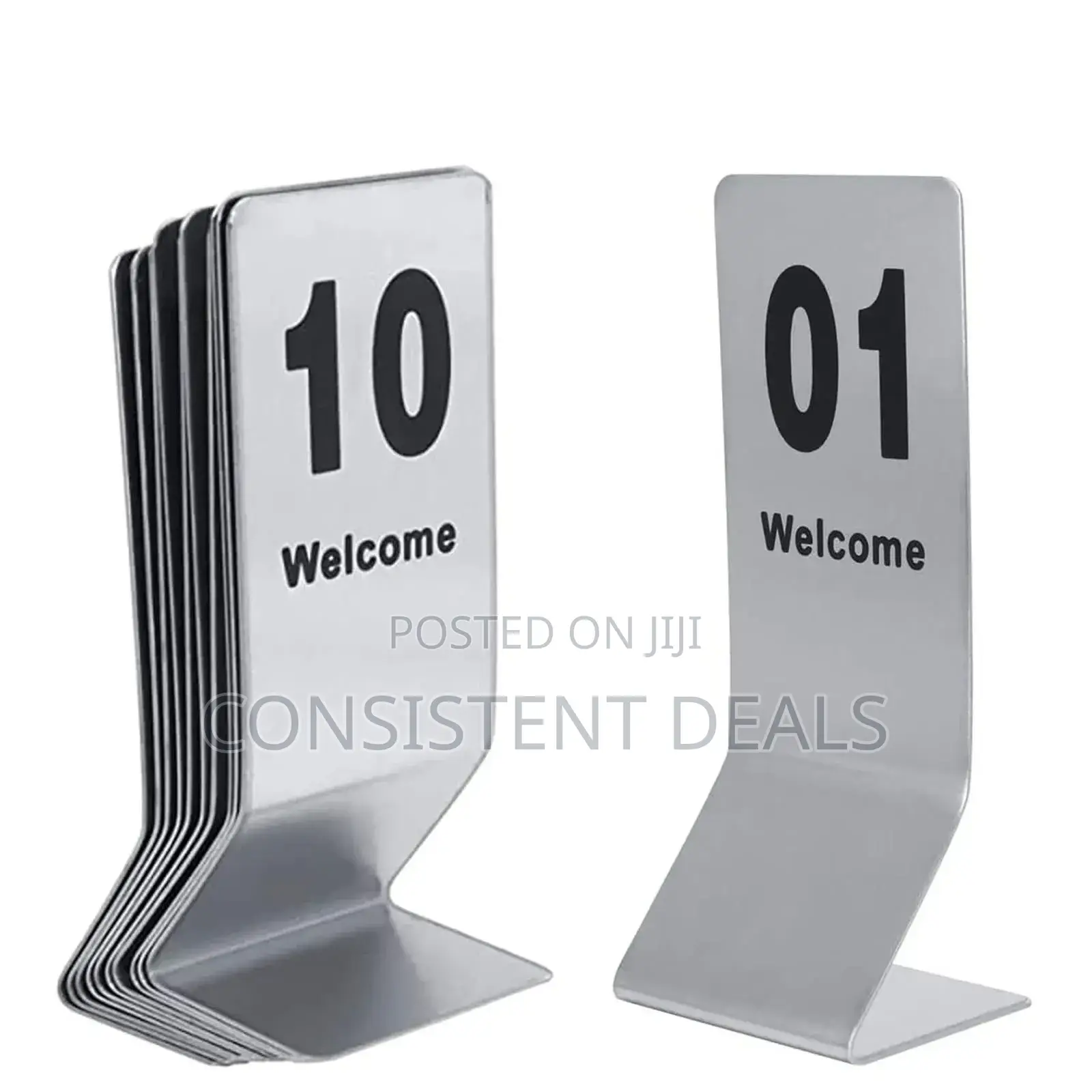 Stainless Steel Table Numbers/ Seat Numbers