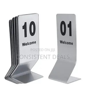 Stainless Steel Table Numbers/ Seat Numbers