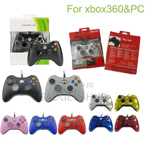 Xbox 360 Dual Vibration Usb Wired Joystick Pc Game Pad
