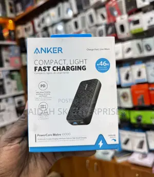 Anker Power Bank Metro 10000mah Pd Fast Charge Portable