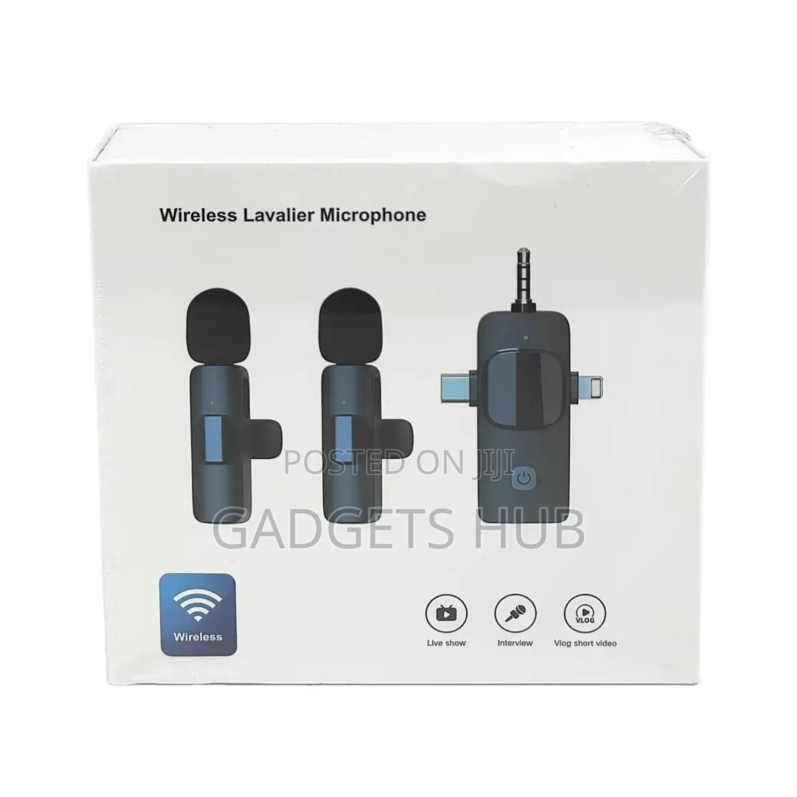 3 in I Receiver Plug and Play Wireless Microphone