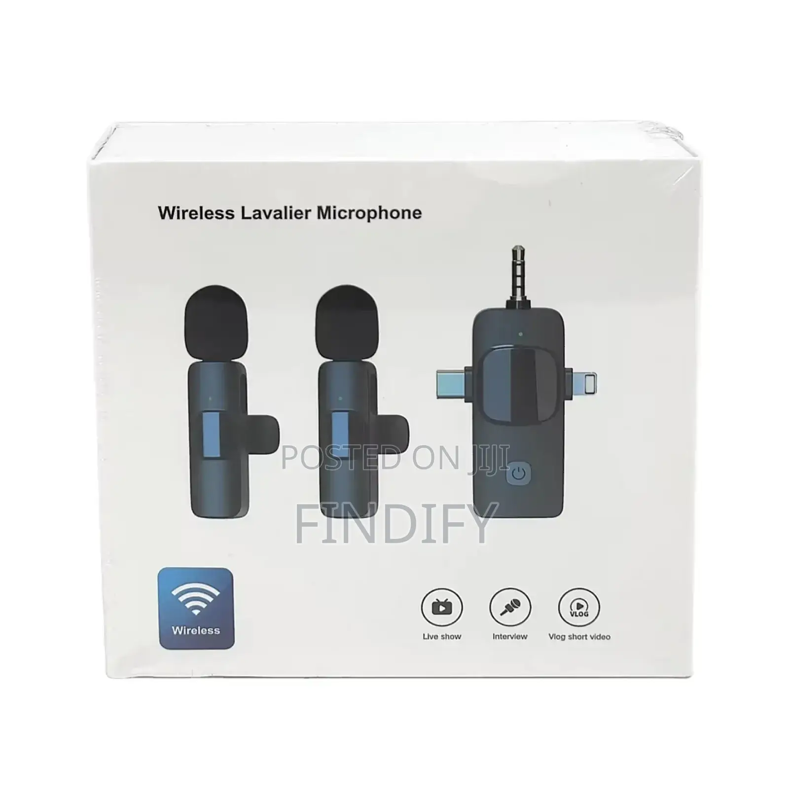 3 in I Receiver Plug and Play Wireless Microphone
