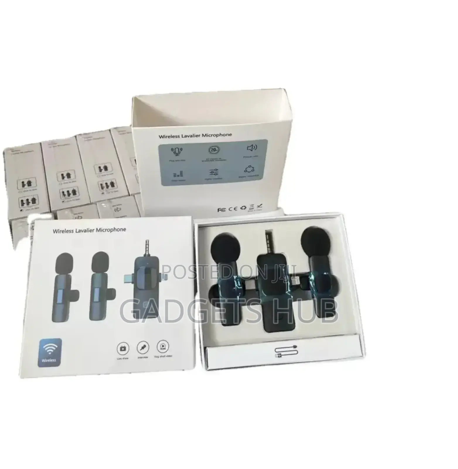 3 in I Receiver Plug and Play Wireless Microphone