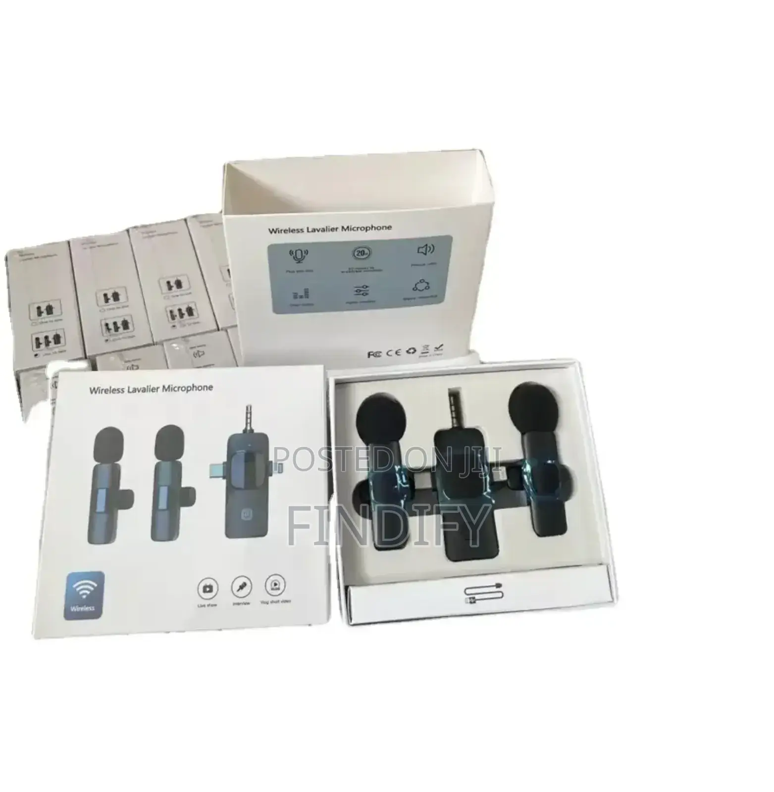 3 in I Receiver Plug and Play Wireless Microphone