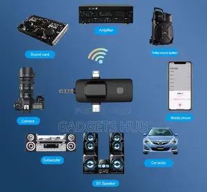 3 in I Receiver Plug and Play Wireless Microphone