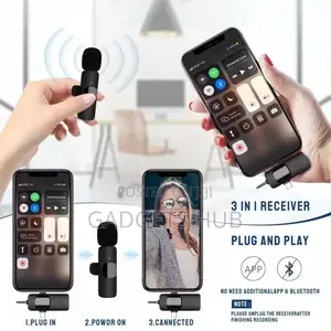 3 in I Receiver Plug and Play Wireless Microphone