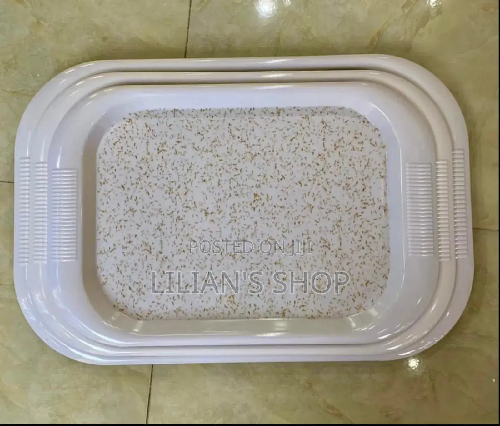 3 PCS Melamine Serving Trays