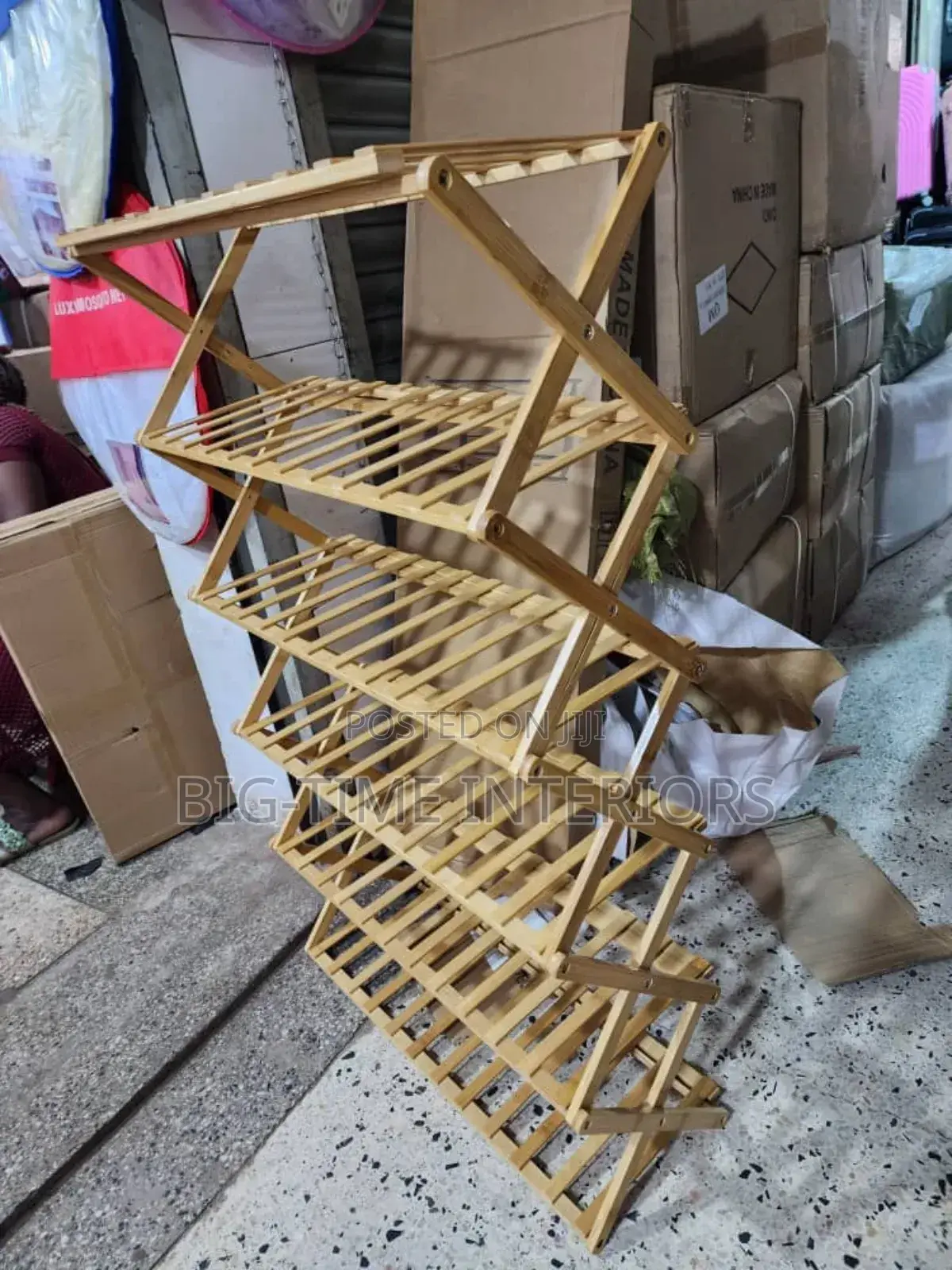 Strong Foldable Shoe Rack 6layers