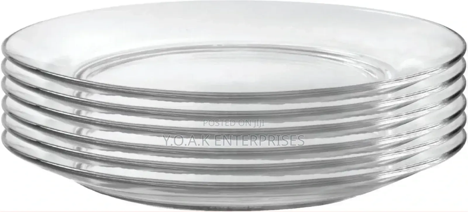 Glass Dinner Plate Transparent