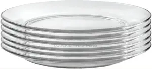 Glass Dinner Plate Transparent