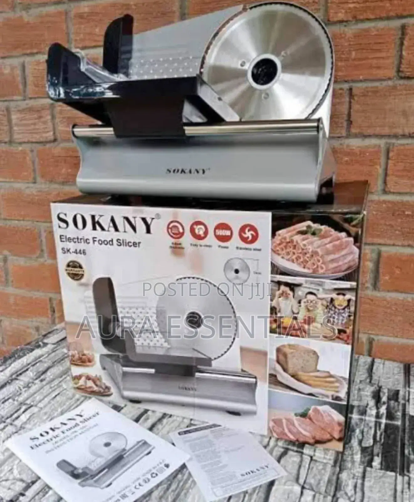 Sokany Electric Vegetable Food Slicer Machine