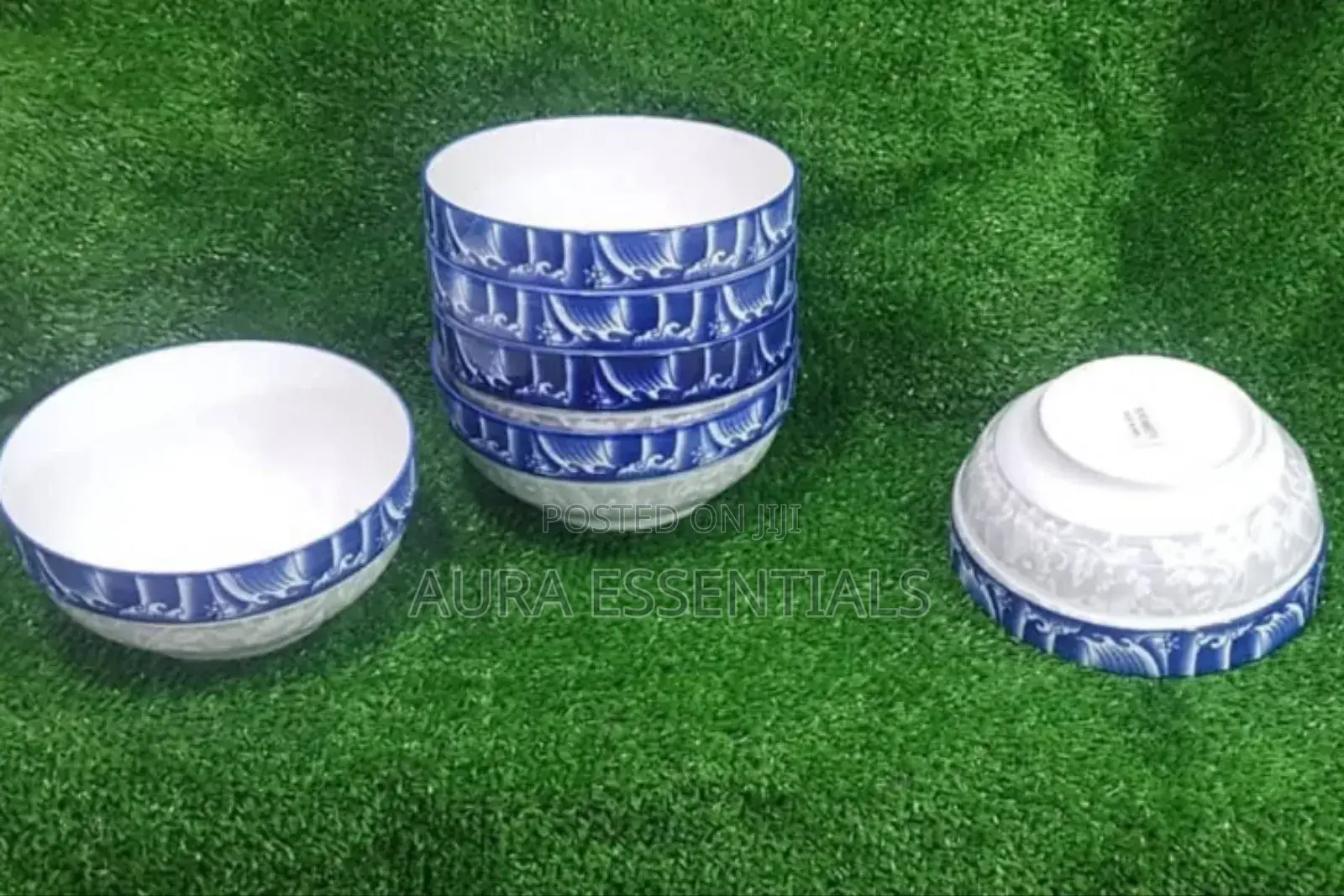 6pcs Set of Ceramic Soup Salad Bowls