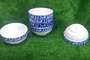 6pcs Set of Ceramic Soup Salad Bowls
