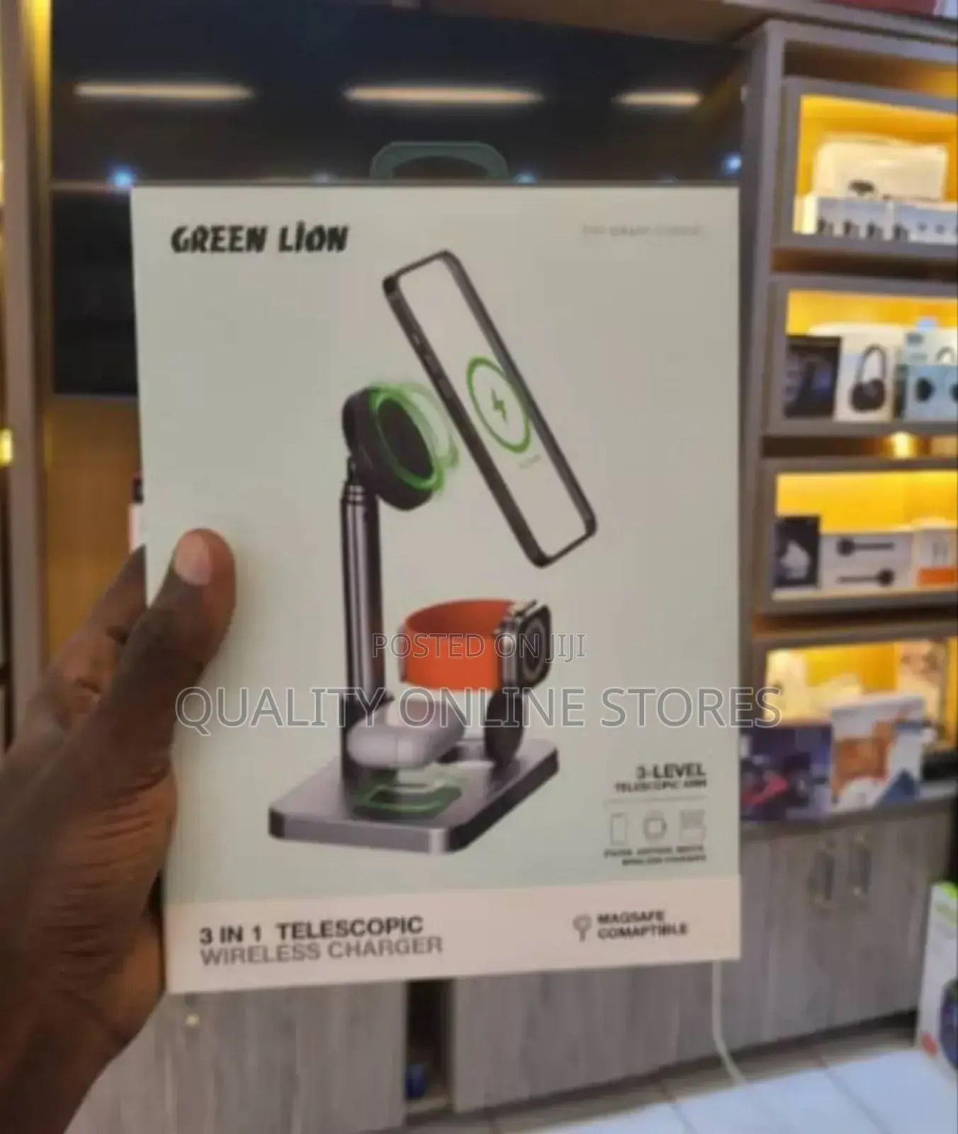 Green Lion 3 in 1 Charger