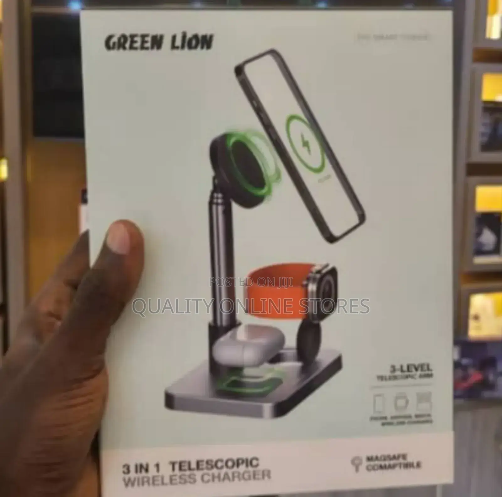 Green Lion 3 in 1 Charger
