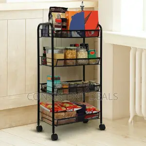 4 Layer Kitchen Trolley