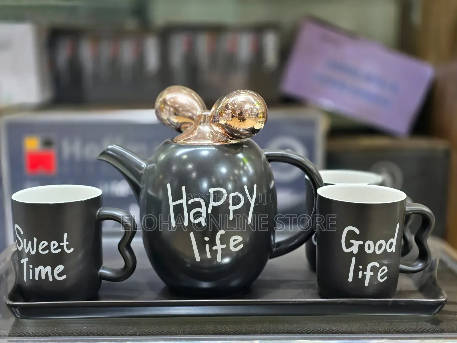 6pcs Modern Tea Cup Set