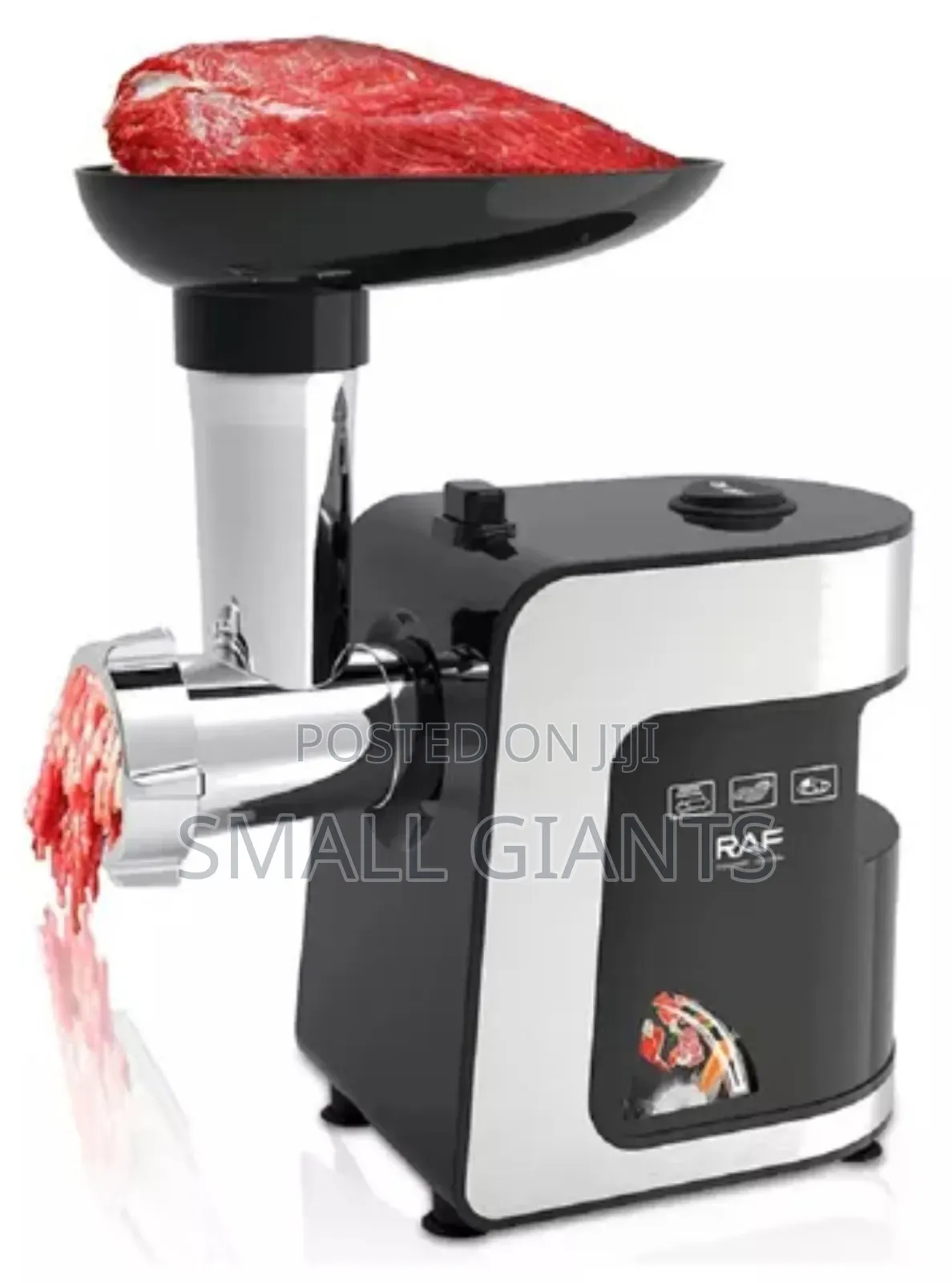 Raf 10 in 1 Multifunction Meat Grinder With Sausage Pipe