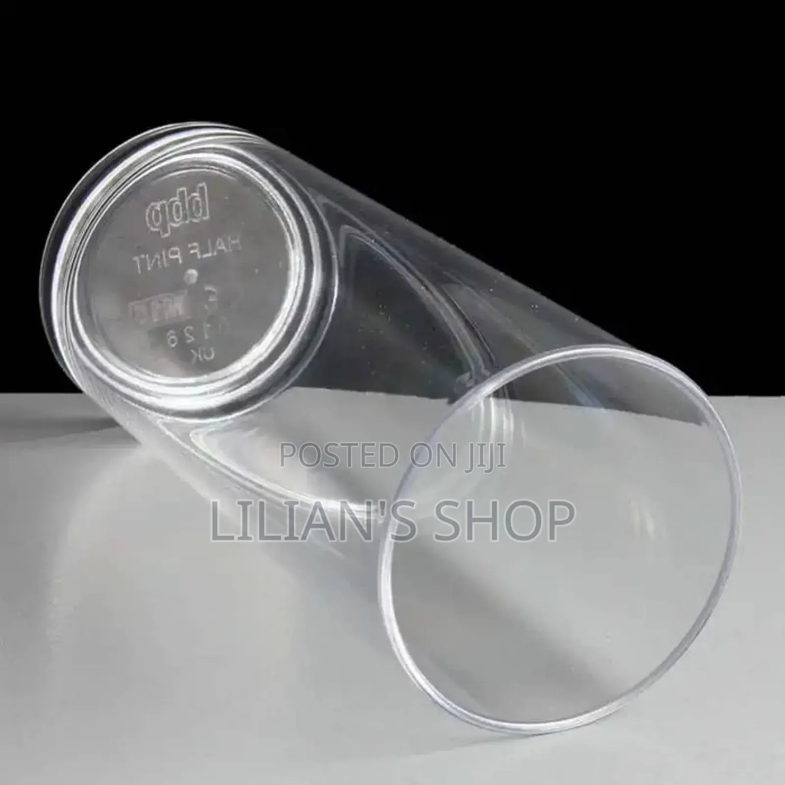 12pcs Unbreakable Acrylic Hi Ball Glasses