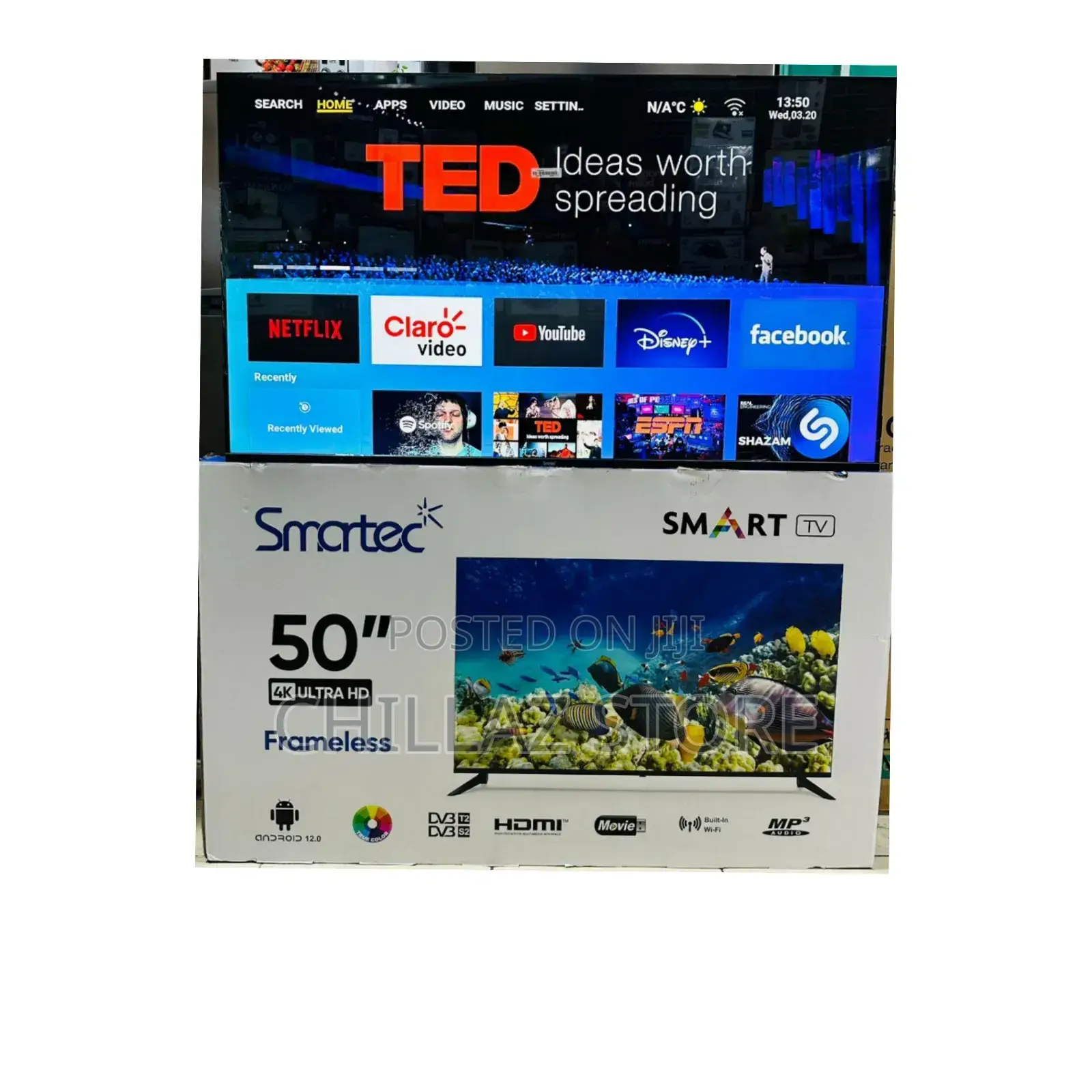 Smartec 50 Inch Ultra Hd Tv.