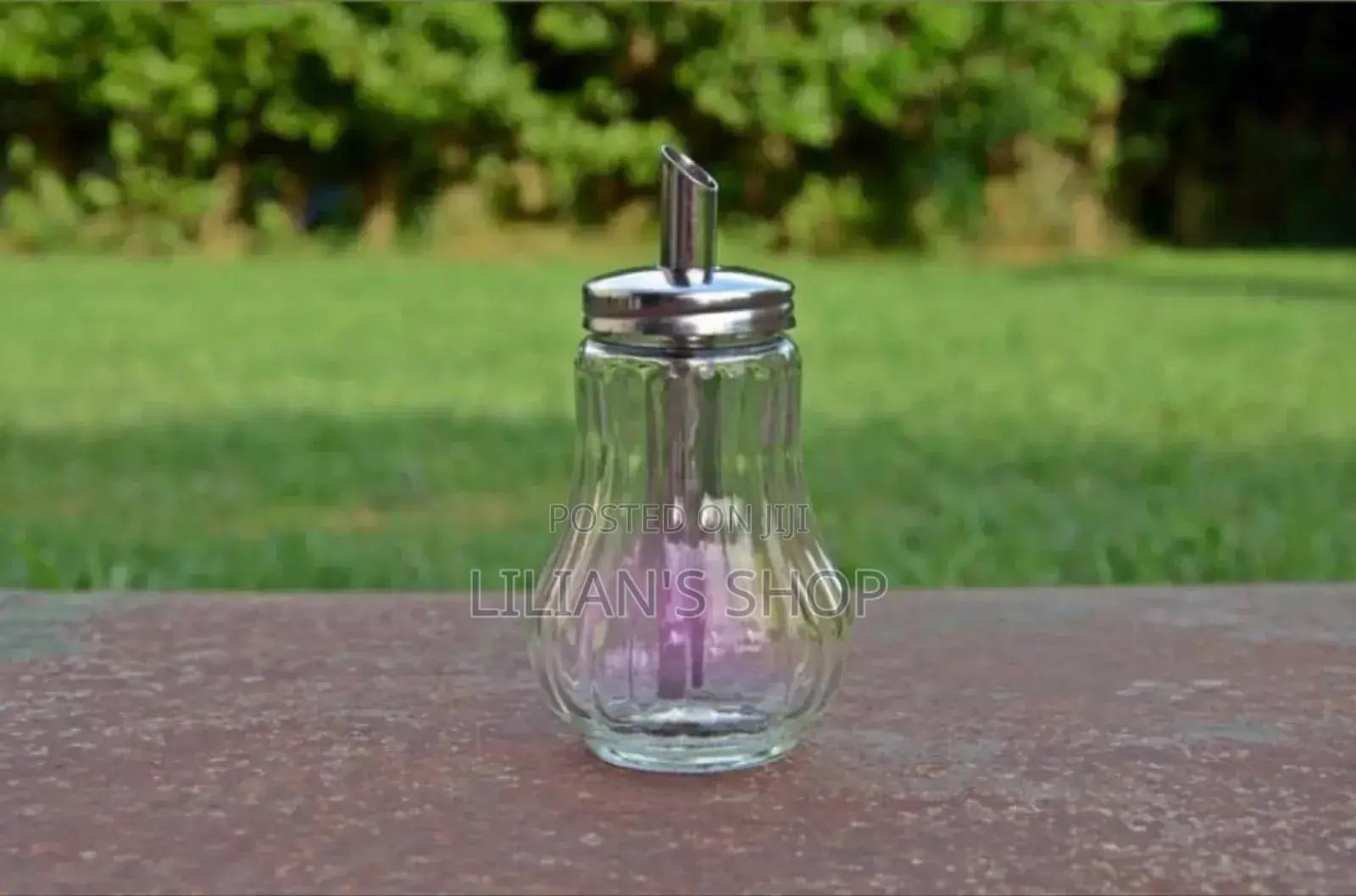 Glass Sugar Dispenser Pourer