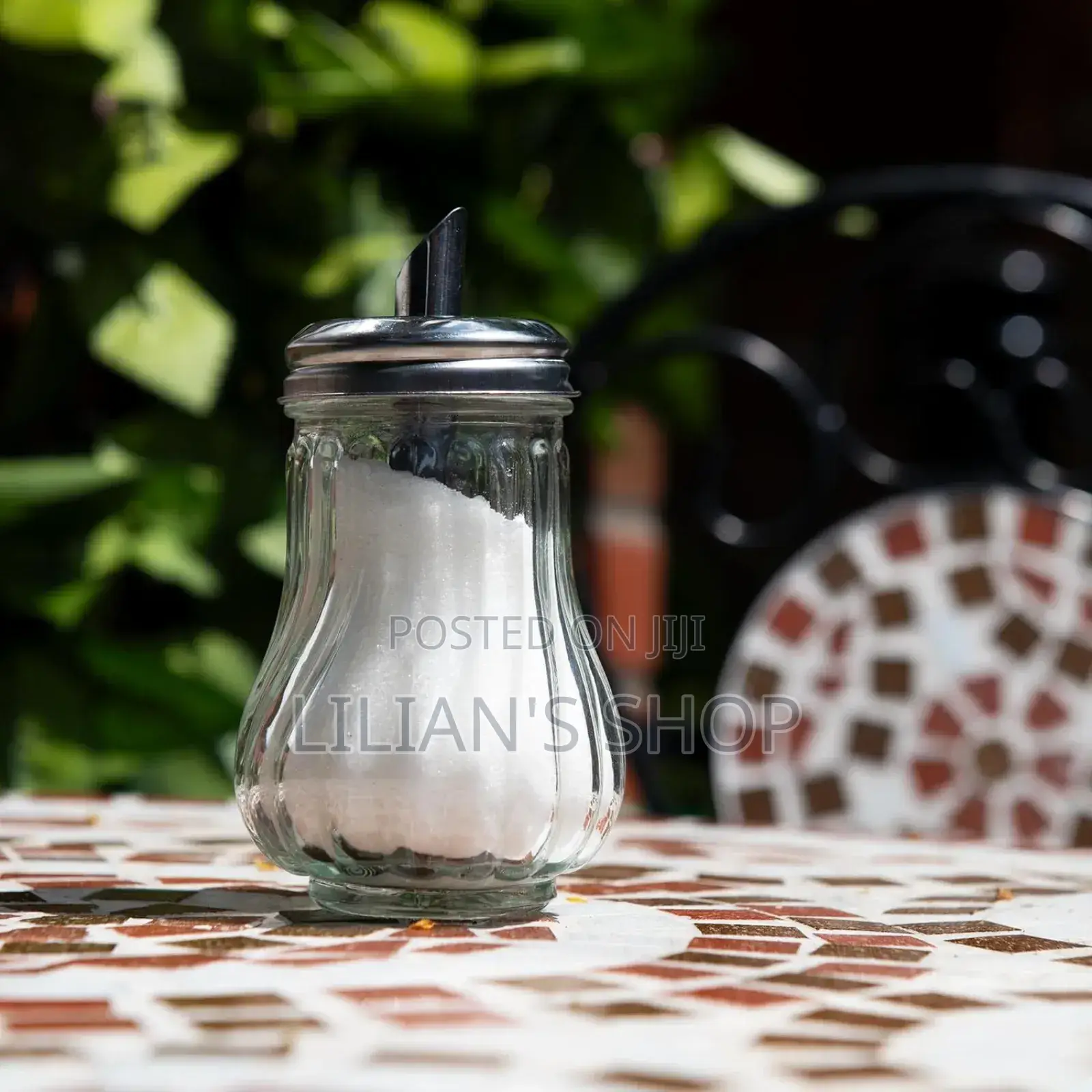 Glass Sugar Dispenser Pourer