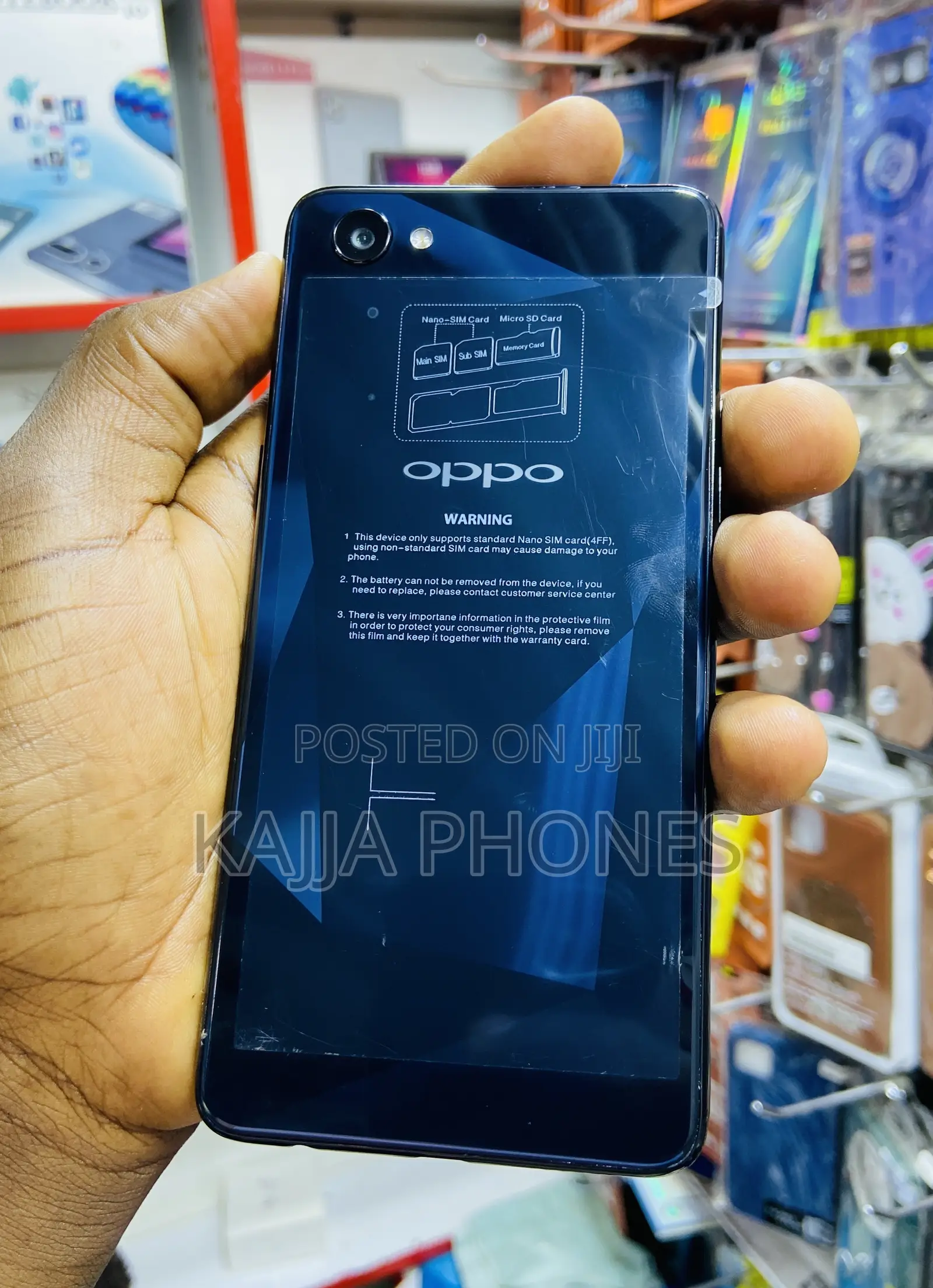 Oppo F7 128 GB Blue