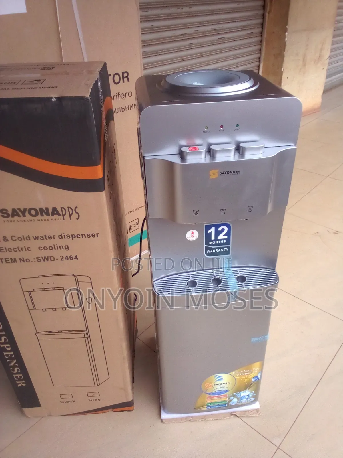 Brand New Saachi Water Dispenser