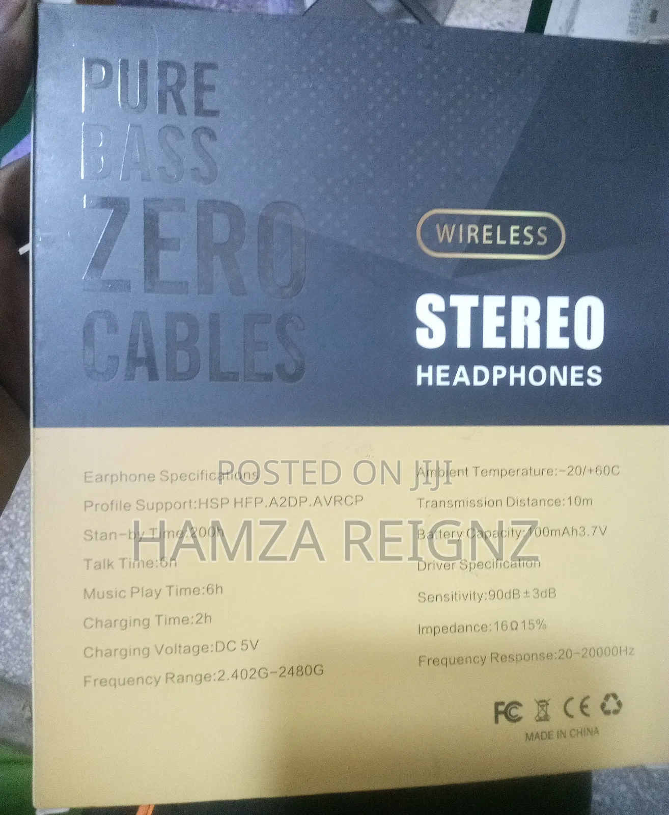 Sports Srereo Wireless Headphones