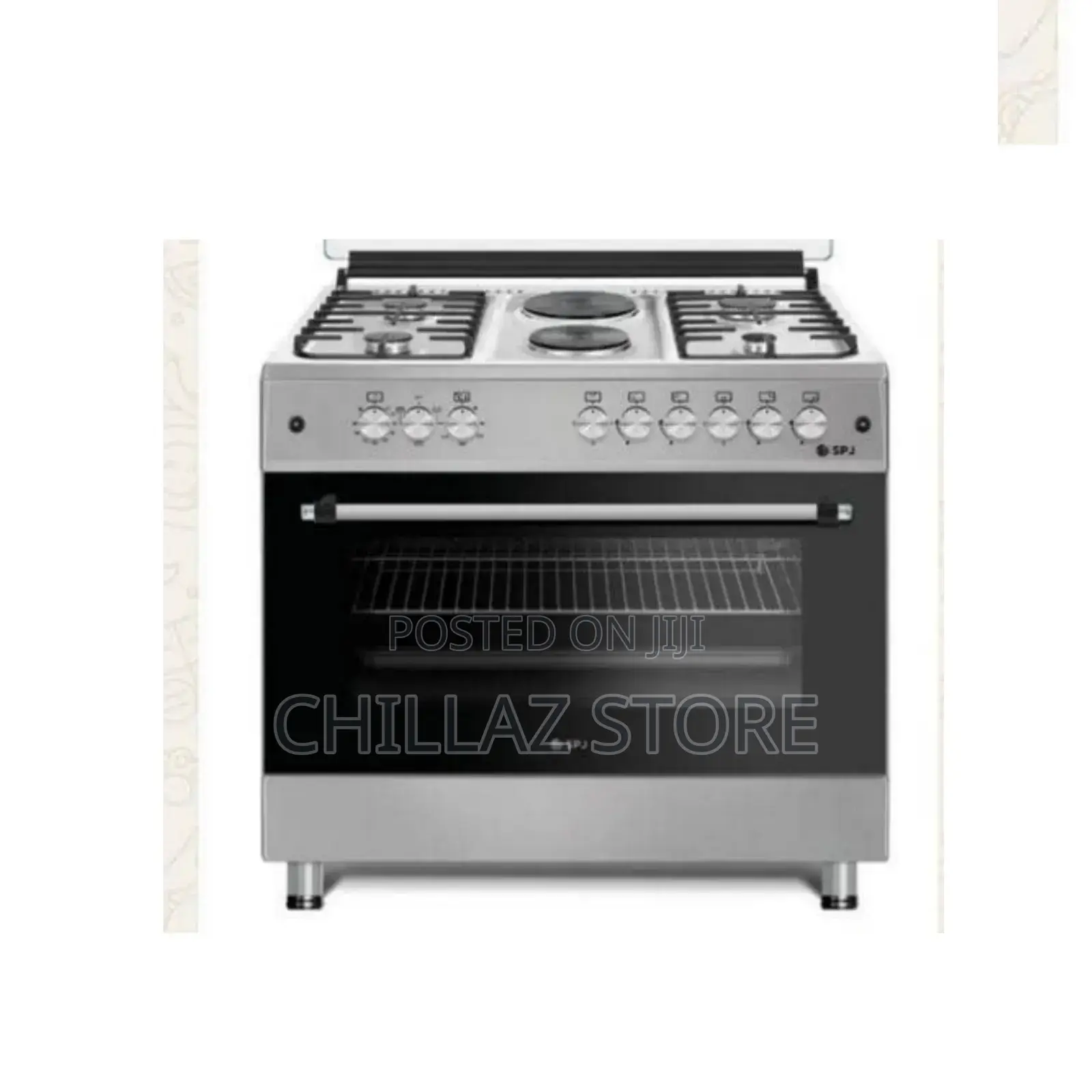 SPJ 2+2 Electric and Gas Oven.