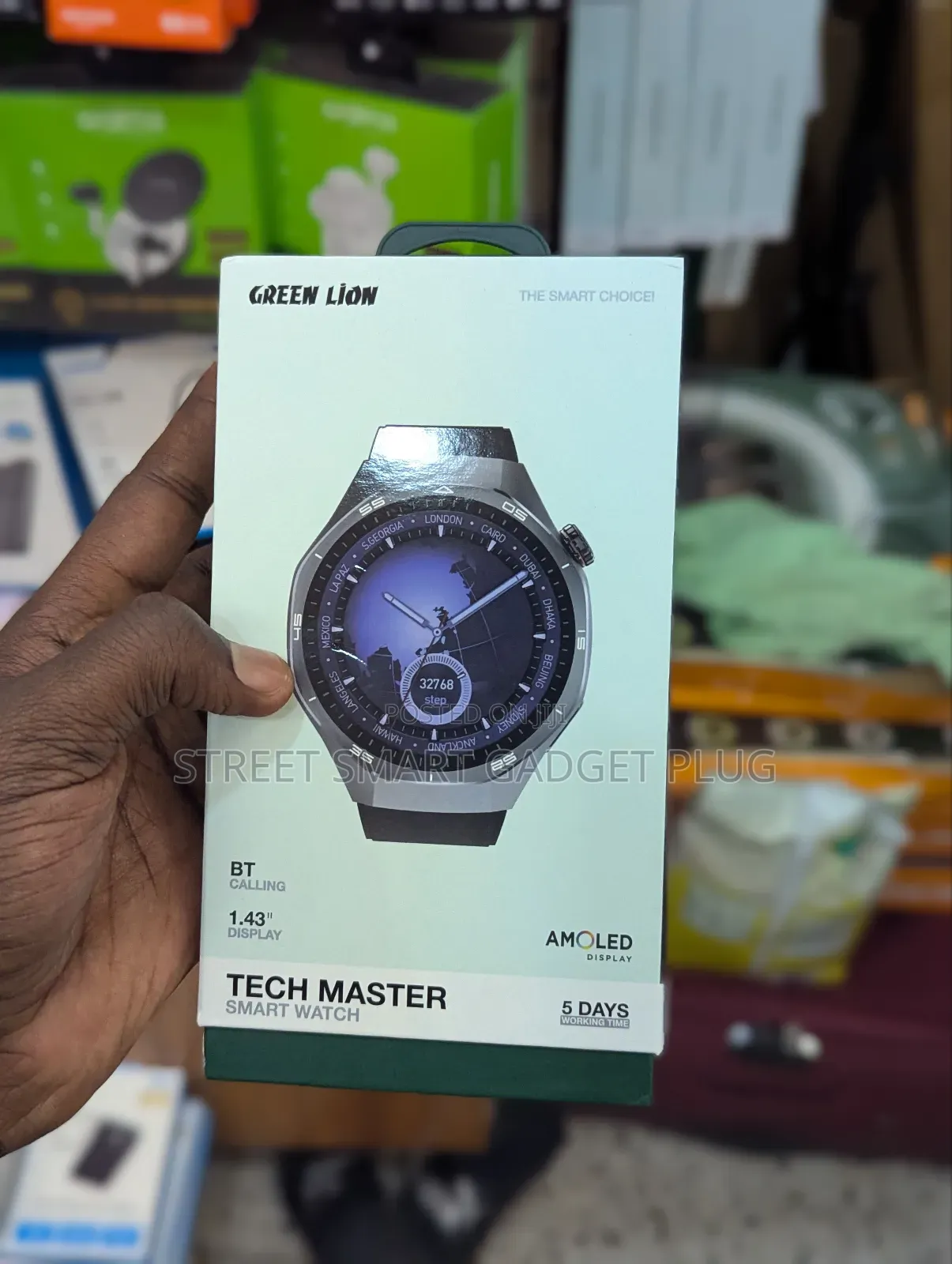 Green Lion Tech Master Smartwatch