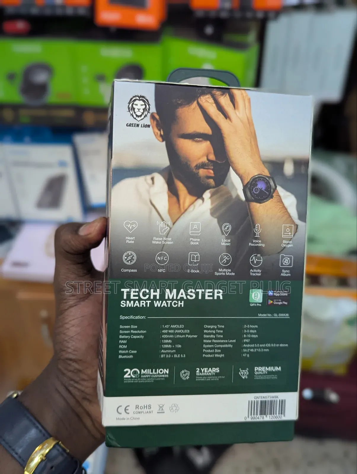 Green Lion Tech Master Smartwatch