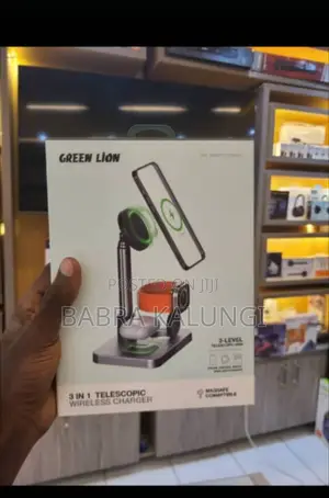 Green Lion 3 in 1 Telescopic Wireless Charger