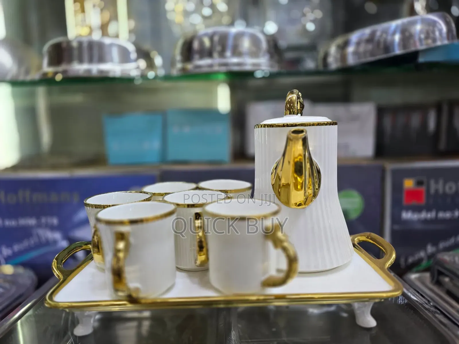 6pcs Star Design Tea Set-New