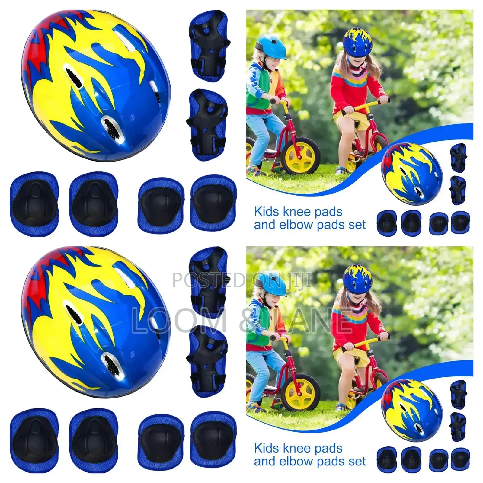 Kids Sports Protective Gear Set
