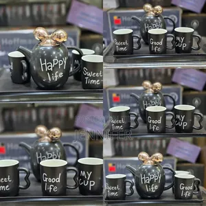 6pcs Modern Tea Cup Set
