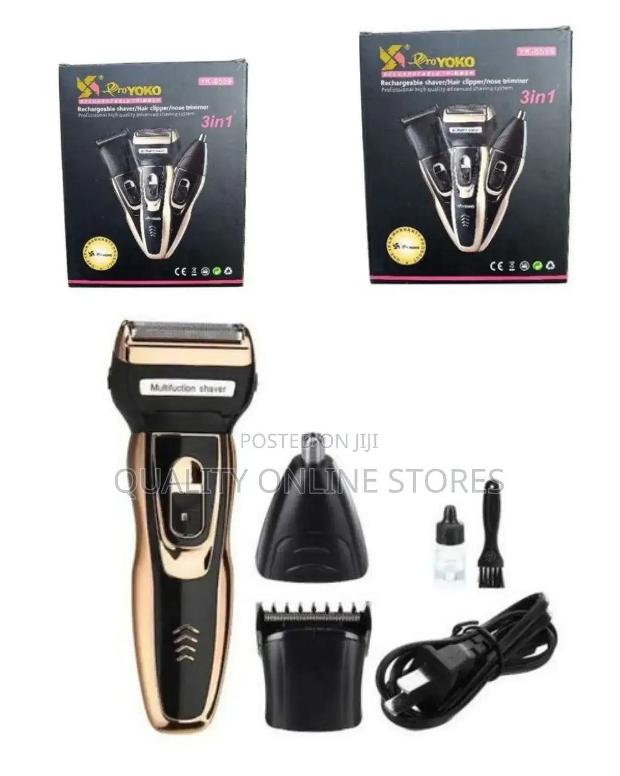3 in 1 Yoko Hair Shaver