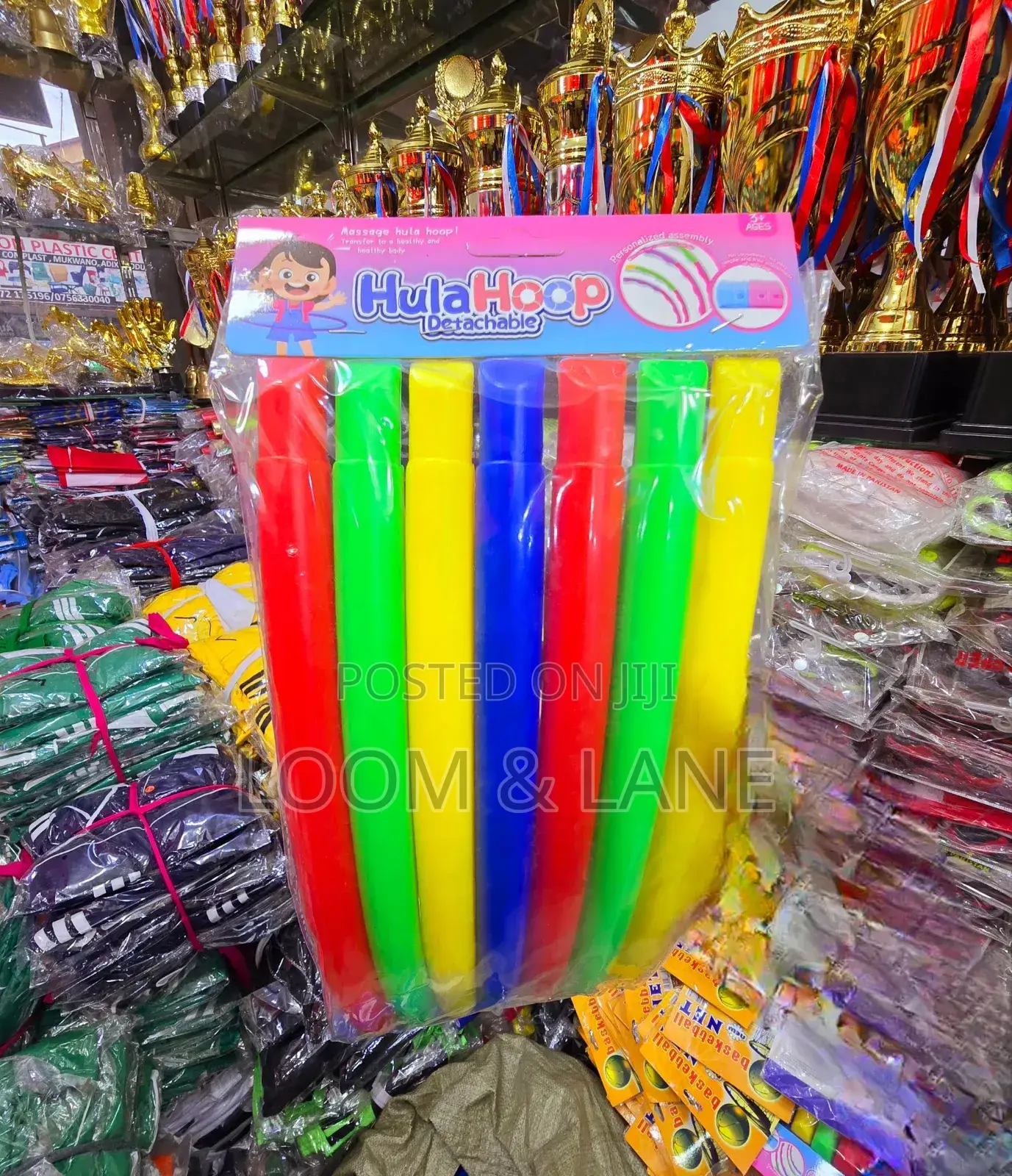 7pcs Detachable Adjustable Hula Hoop