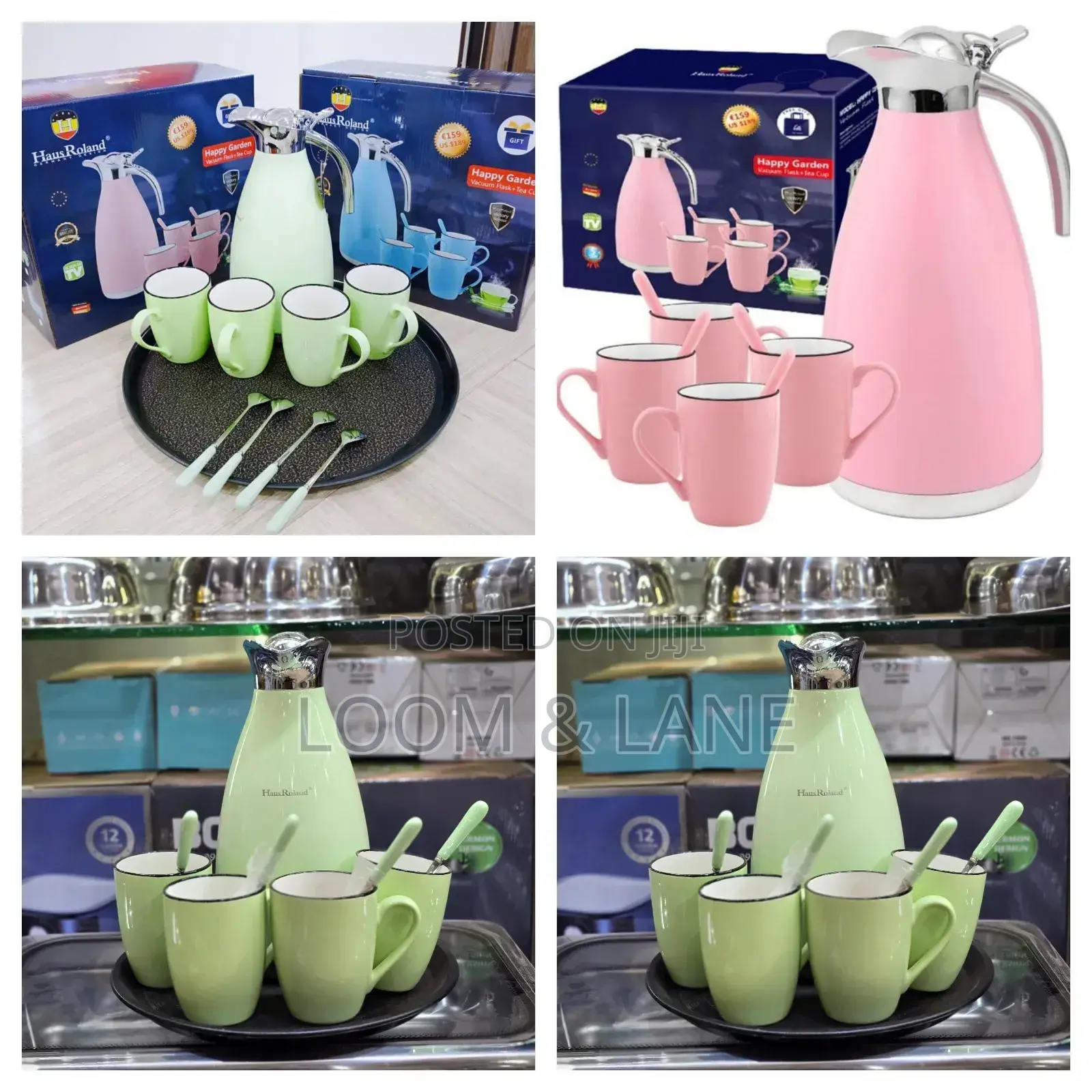 Unique Haus Rauland 2l Vacuum Flask Tea Set