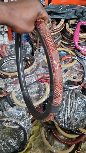 Steering Cover(Shiny Maroon)