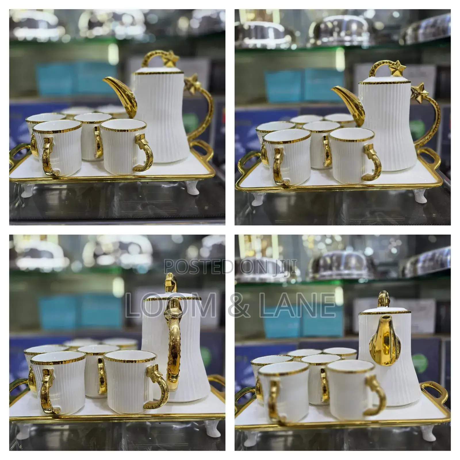 6pcs Star Design Tea Set