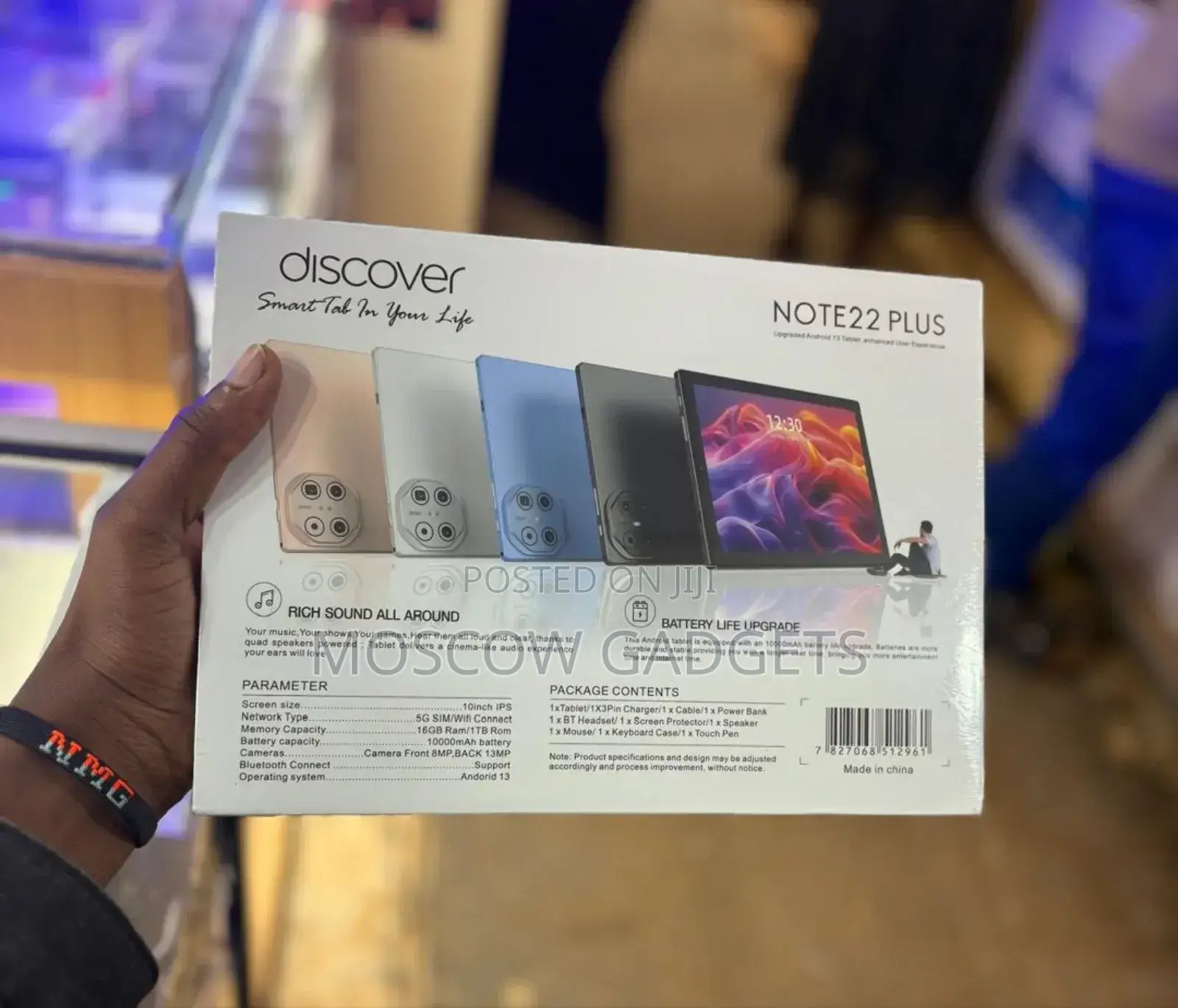 New Discover Note 22 Plus 512 GB Silver