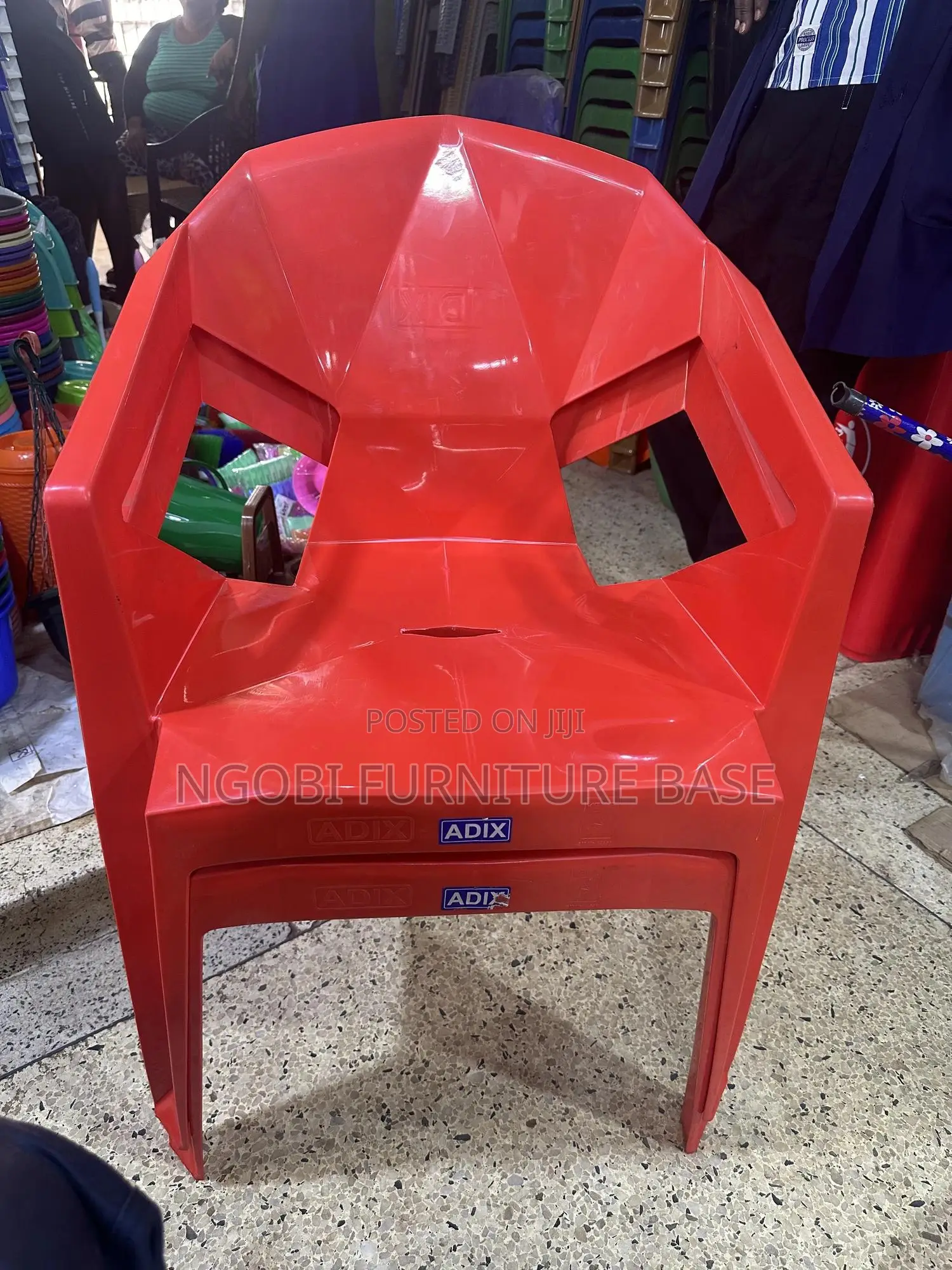 Brand New Red Modern Dining Chair