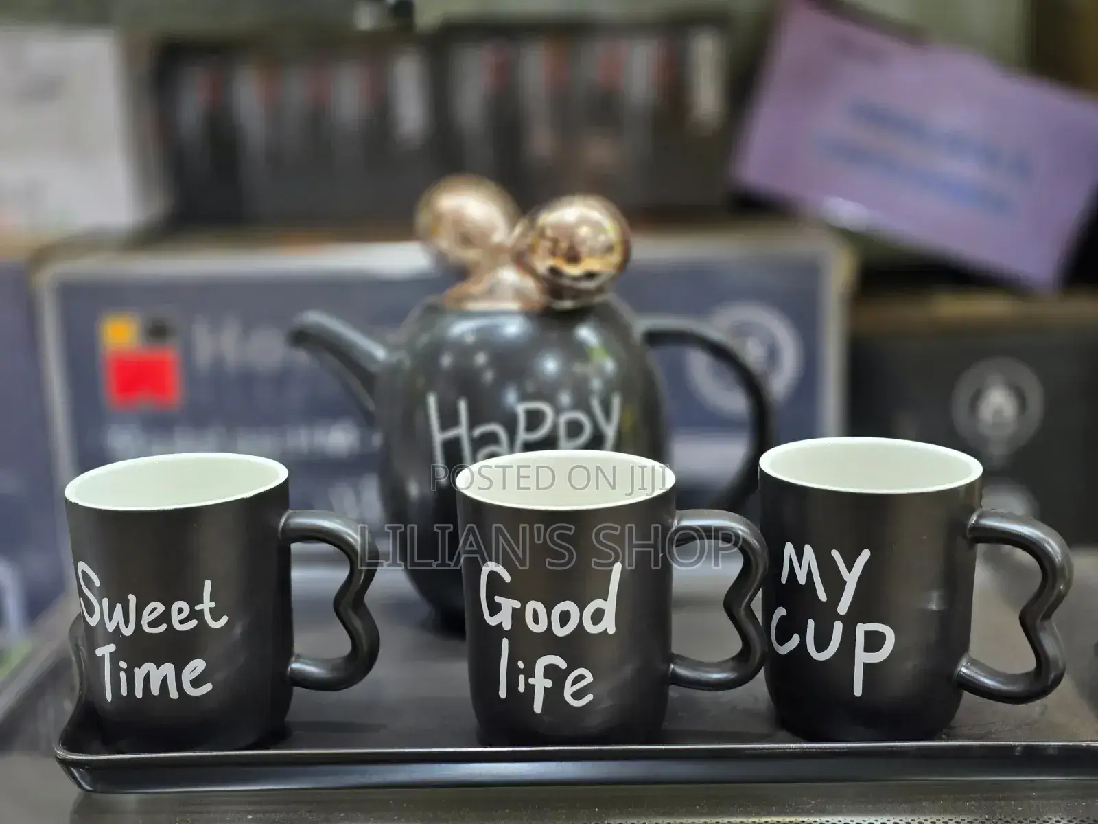6pcs Modern Tea Cup Set