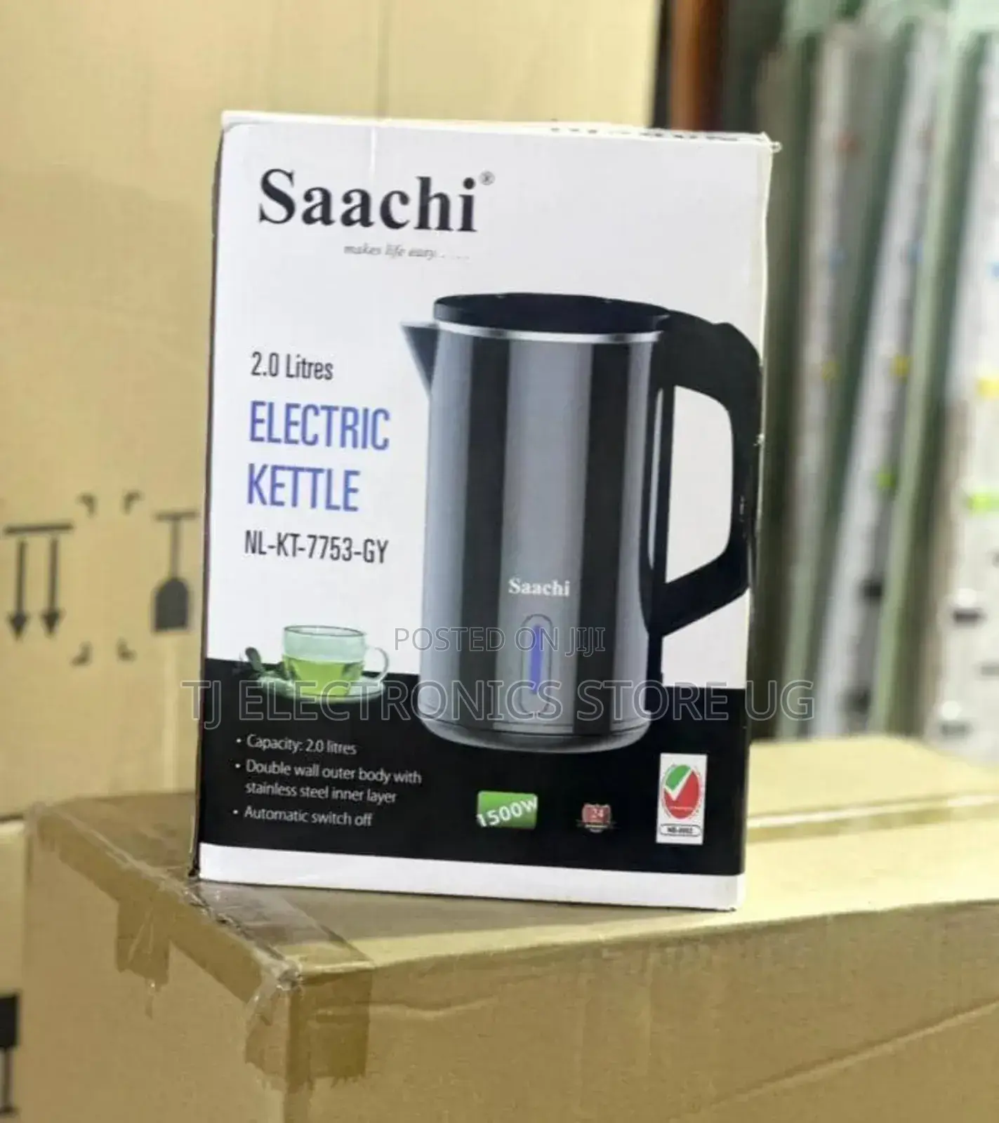 Saachi Kettle/Pacolator Black