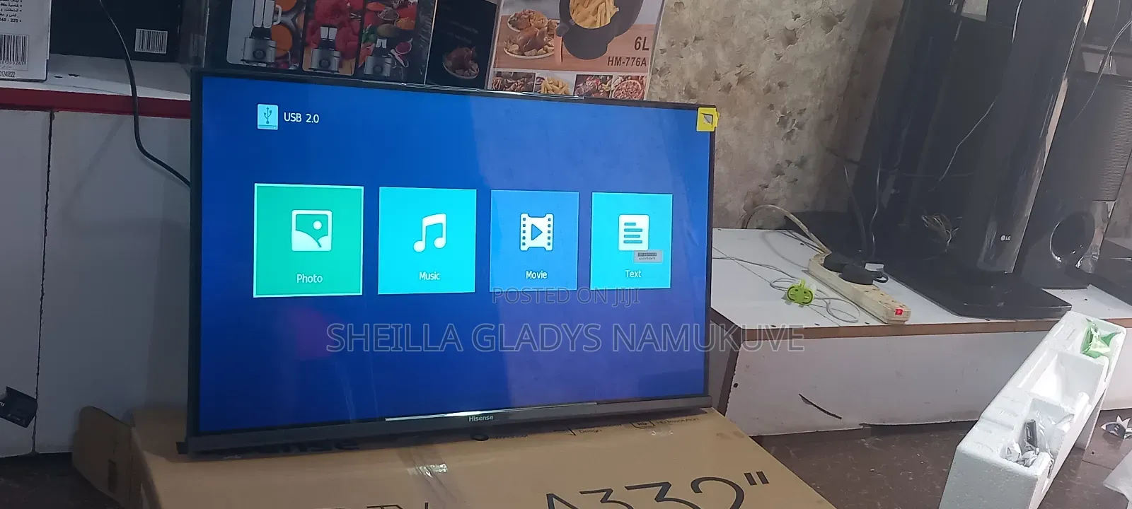 32 Inches Led Hisense Digital Flat Screen.