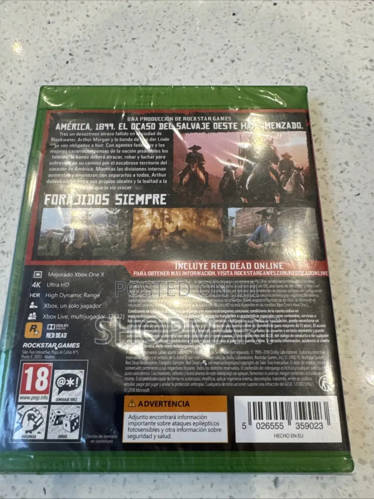 Red Dead Redemption 2 Xbox One