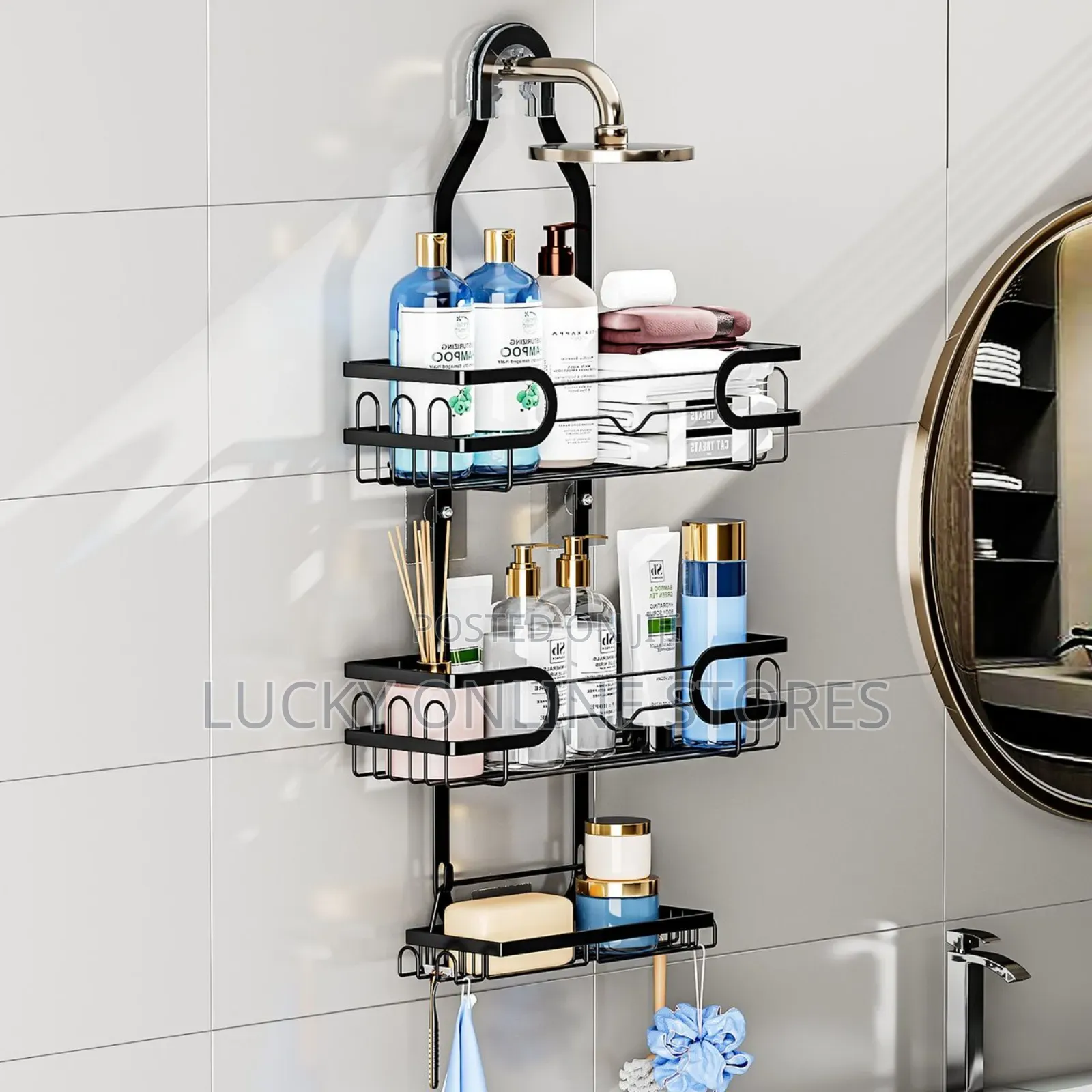 Large Hanging Shower Caddy