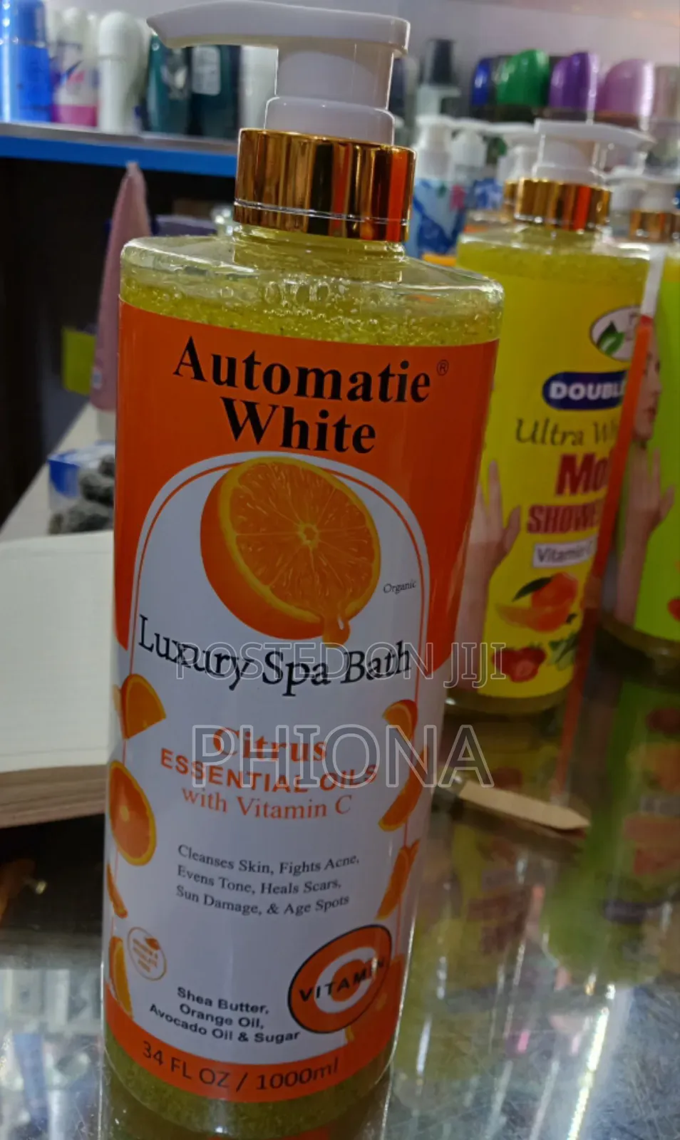 Automatie Luxury Spa With Citrus Shower Creame